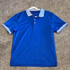 Quieti like new Classic Blue Polo Shirt